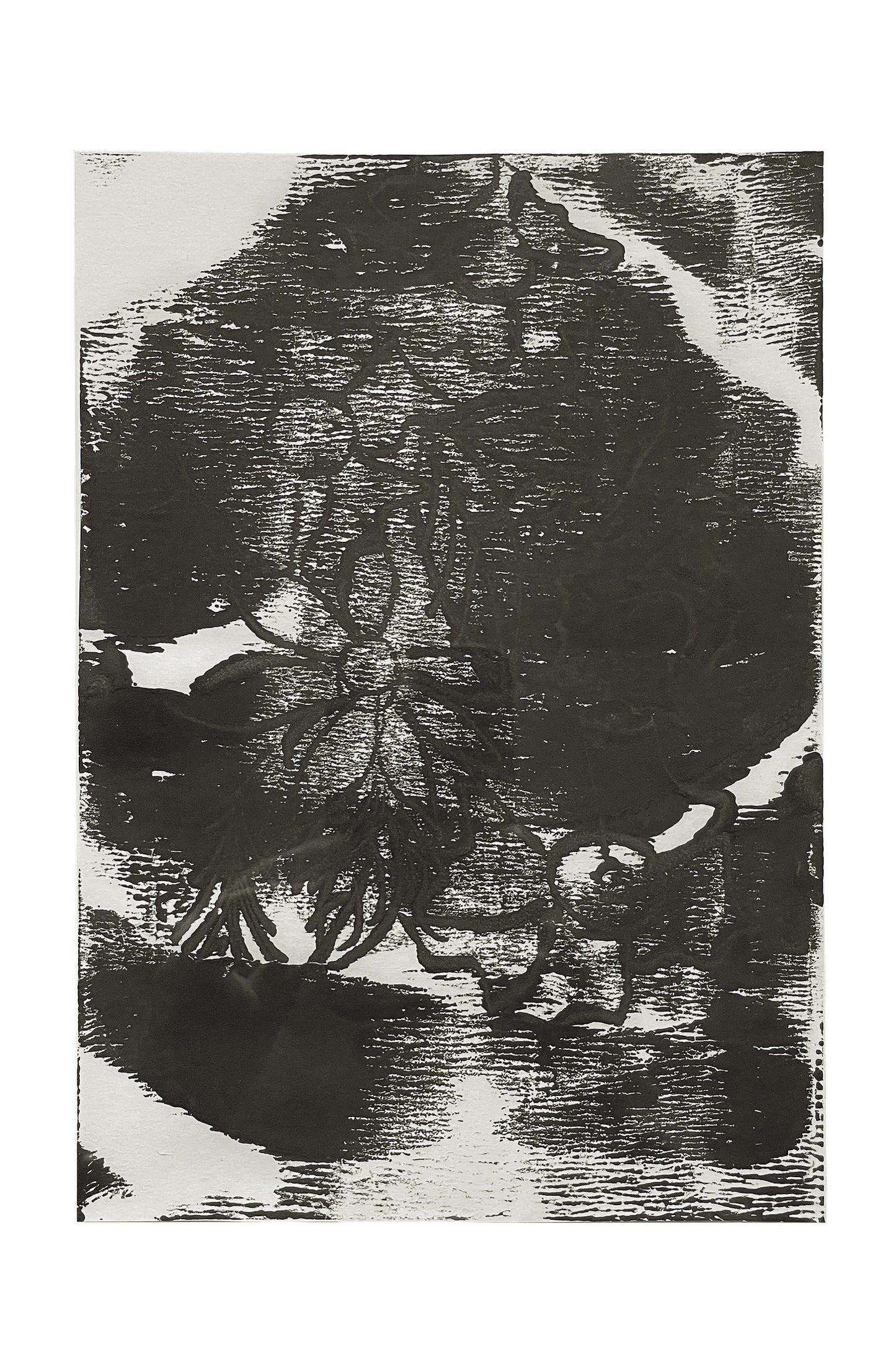 LINOCUT: Floral Shadow (4/6)