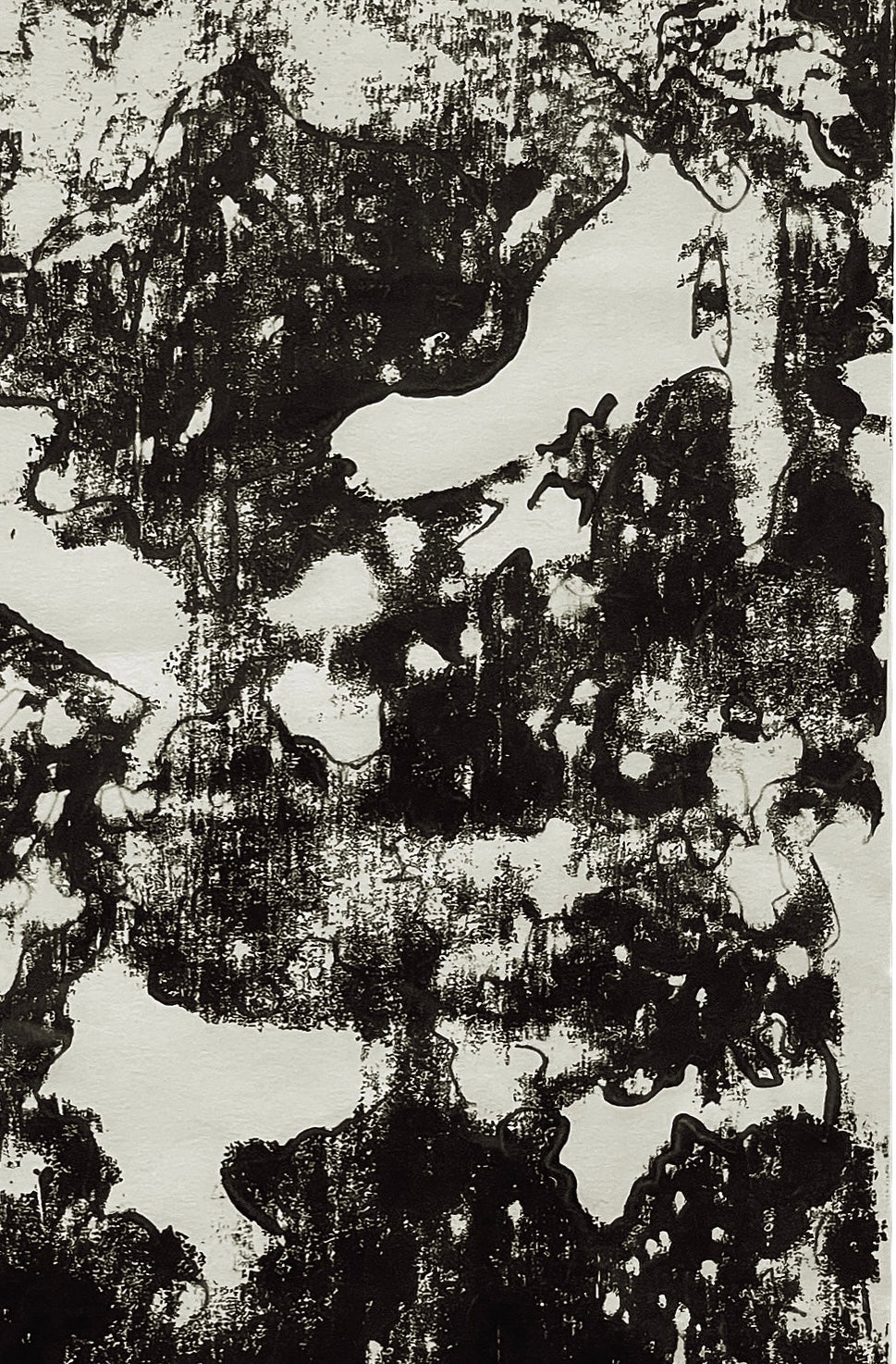 LINOCUT: Floral Shadows (2/6)